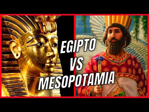 MESOPOTAMIA Y EGIPTO 🤠➡ Semejanzas y diferencias