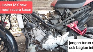 jupiter MX new suara mesin kemletek parah||ternyata cuma sepele