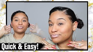 Quick &amp; Easy Hairstyle for SHORT hair!