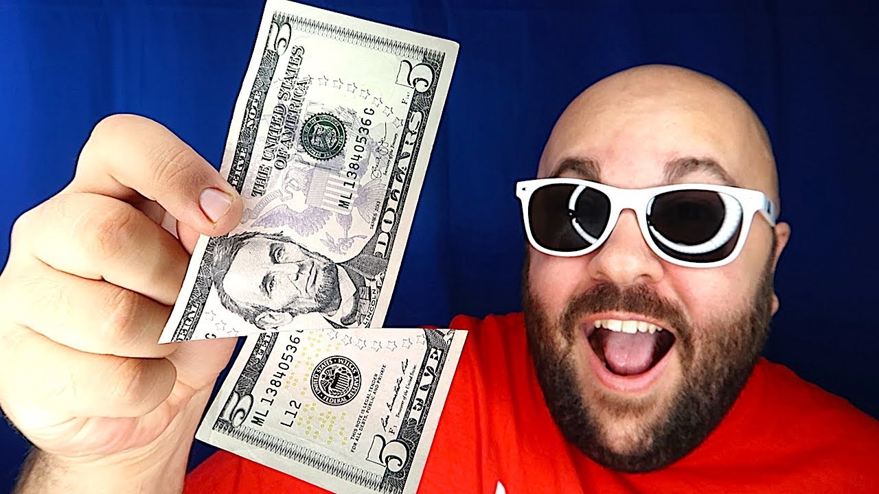 How To Do 5 Money Magic Tricks Youtube