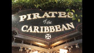 Pirates of the Caribbean FULL RIDE on final night of bride auction scene at Disneyland