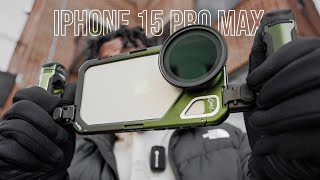 This iPhone 15 Pro Max Filmmaking Rig Is A GAME-CHANGER (Brandon Li x SmallRig Kit)