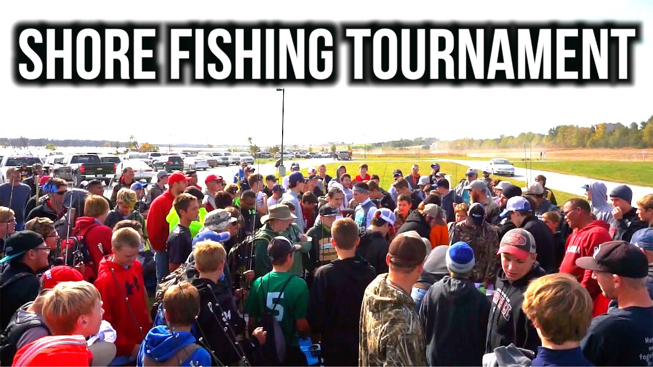 HUGE Shore Bass Fishing Tournament (131 anglers)