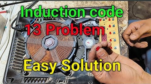 how to repair bajaj induction/Code 13 problem solution/error 13/cooker error 13 problem solution