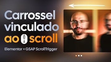 Carrossel vinculado ao scroll com Elementor + GSAP + ScrollTrigger