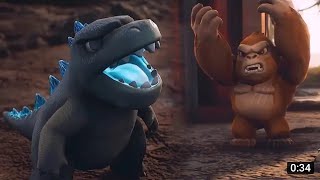 #buddy Godzilla \& buddy Kong  companions First looks  PUBG trailer ! 😁😁😁👉