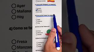 Quiz de Espanhol 🇪🇦 #quiz #espanhol #conhecimento #perguntas #trivia