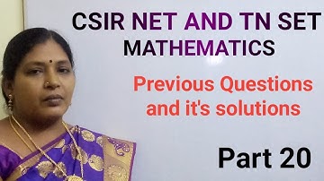 CSIR NET AND TNSET