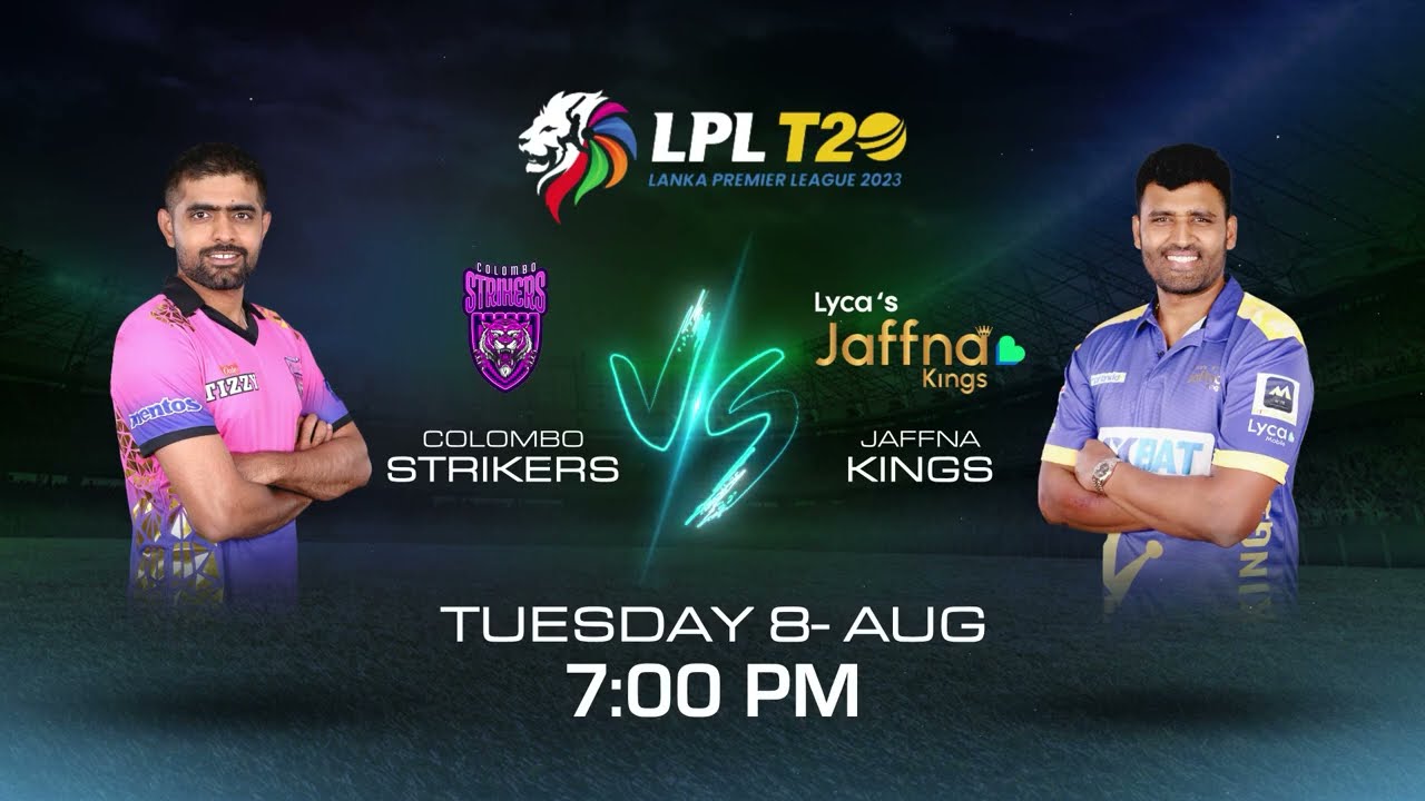 Catch an exciting match of @LPLT20 on Tuesday, 8th August at 7:00 PM - LIVE on 