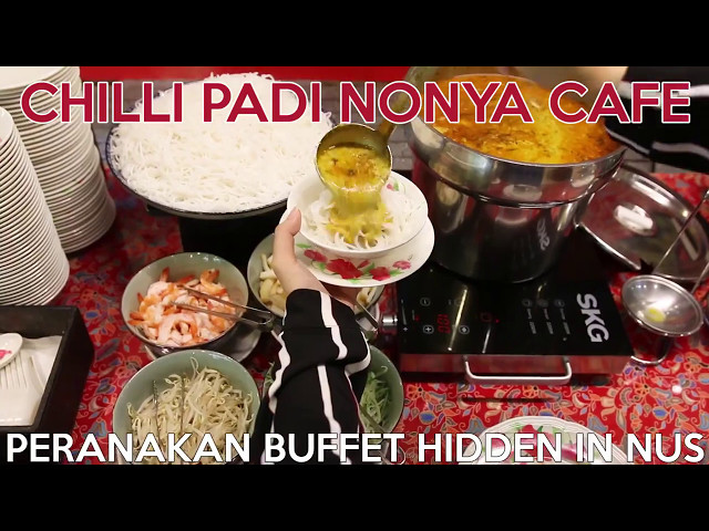 Chilli Padi Nonya Cafe - Peranakan Buffet Hidden In NUS