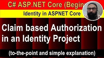 Claim based Authorization in an Identity Project