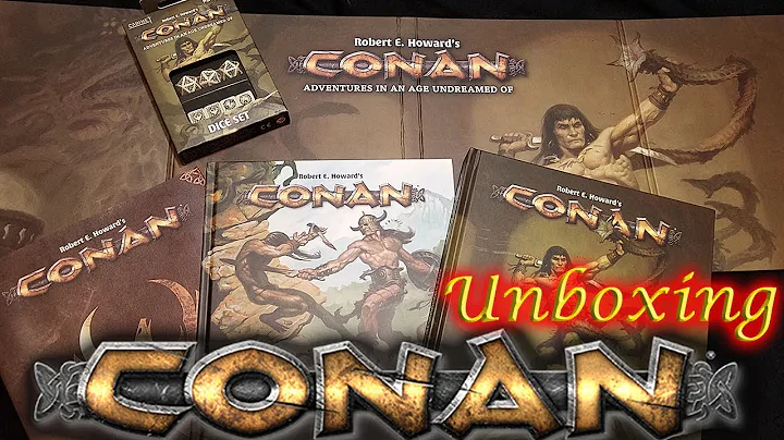 Robert E Howard's Conan Unboxing