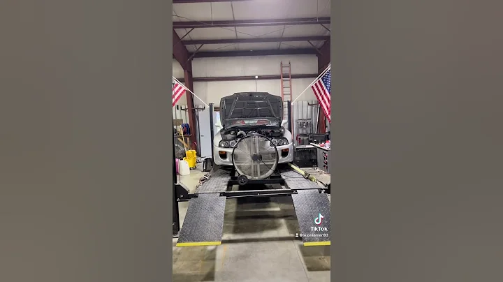 700+ whp mk4 supra, revs to 9200 rpm