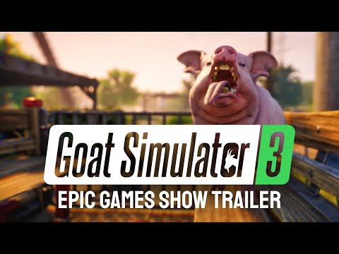 Goat Simulator 3 – Epic Games Show Trailer