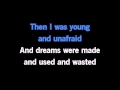 I Dreamed A Dream - Movie Version Karaoke - Les Mis - Hathaway