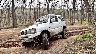 Suzuki Jimny! Покоряет Остров Русский! Бухта Новый Джигит!