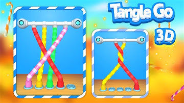 Tangle Go 3D 😮🤔 GAMEPLAY (Android)