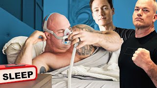 WORLDS STRONGEST MAN gives advice for SLEEP (science explained)