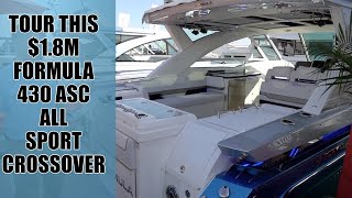 2022 Miami Boat Show $1.8M Formula 430 ASC Boat Tour Resimi