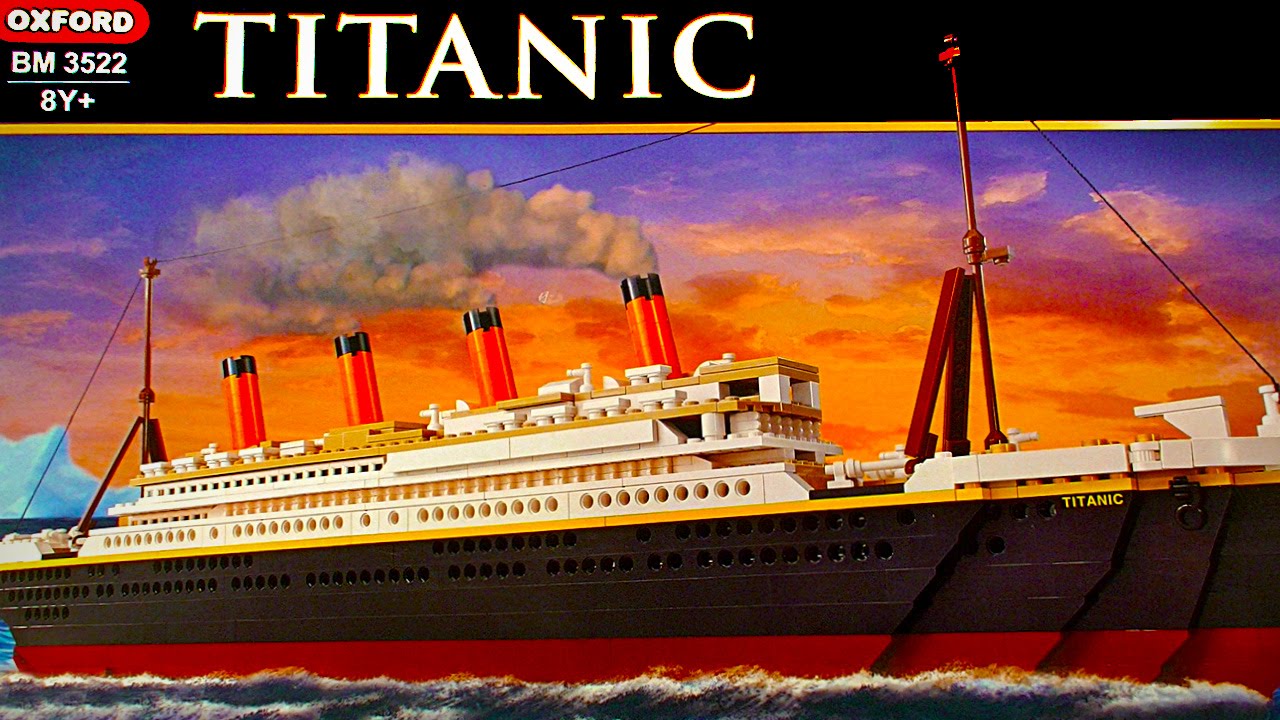 oxford deluxe titanic construction set