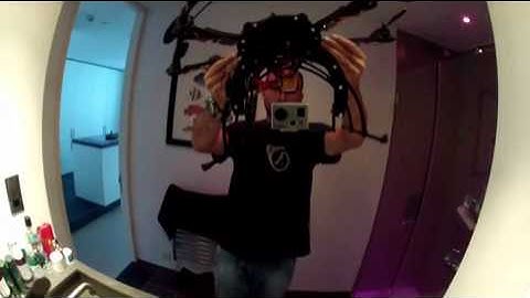 TwoDee V2 Gimbal test with Xaircraft Hexacopter