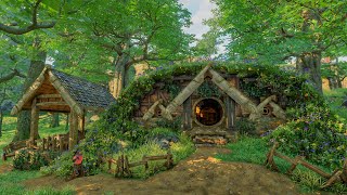 How To Build a Hobbit Hole for the Blacksmith in Enshrouded!