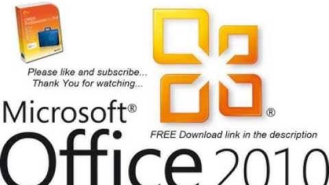 How To Download Microsoft OFFICE 2010 PRO PLUS For FREE