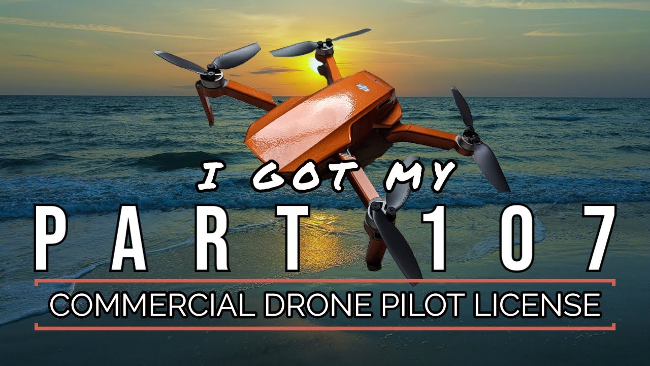 I passed my FAA Part 107 Commercial Drone Pilot Exam - YouTube