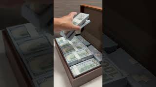 I found a box full of Money 🎁 More than One million cash #dollar #cash #Money #million