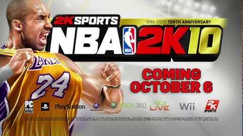 NBA 2K10 OFFICIAL TEASER - OR TRAILER (From 2ksports.com)