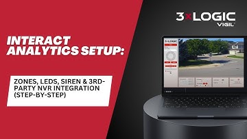 InterACT Analytics Setup: Zones, LEDs, Siren & 3rd-Party NVR Integration (Step-by-Step)