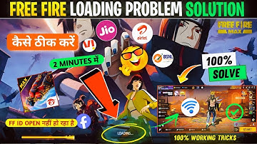 Free Fire Loading Problem🤯 | Free Fire Not Open Today Problem | free fire login problem