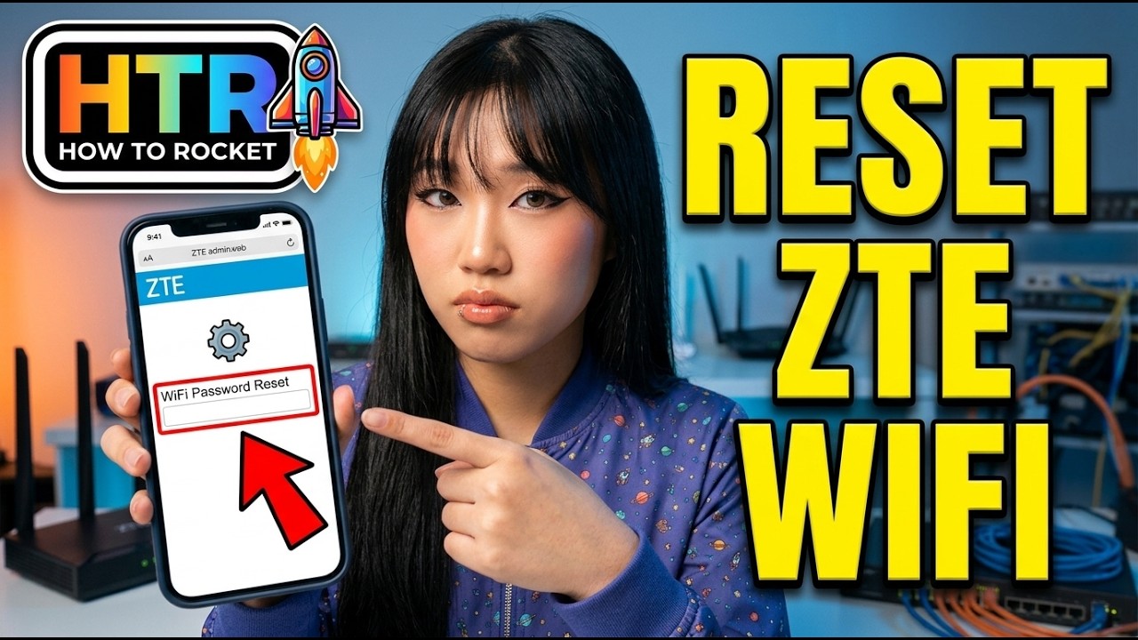 WiFi Password Change ZTE Step by Step, Even With Lost Login Details ...