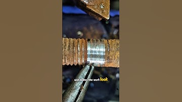 How to easily open nuts on rusty bolts#shorts #satisfying #working #welding