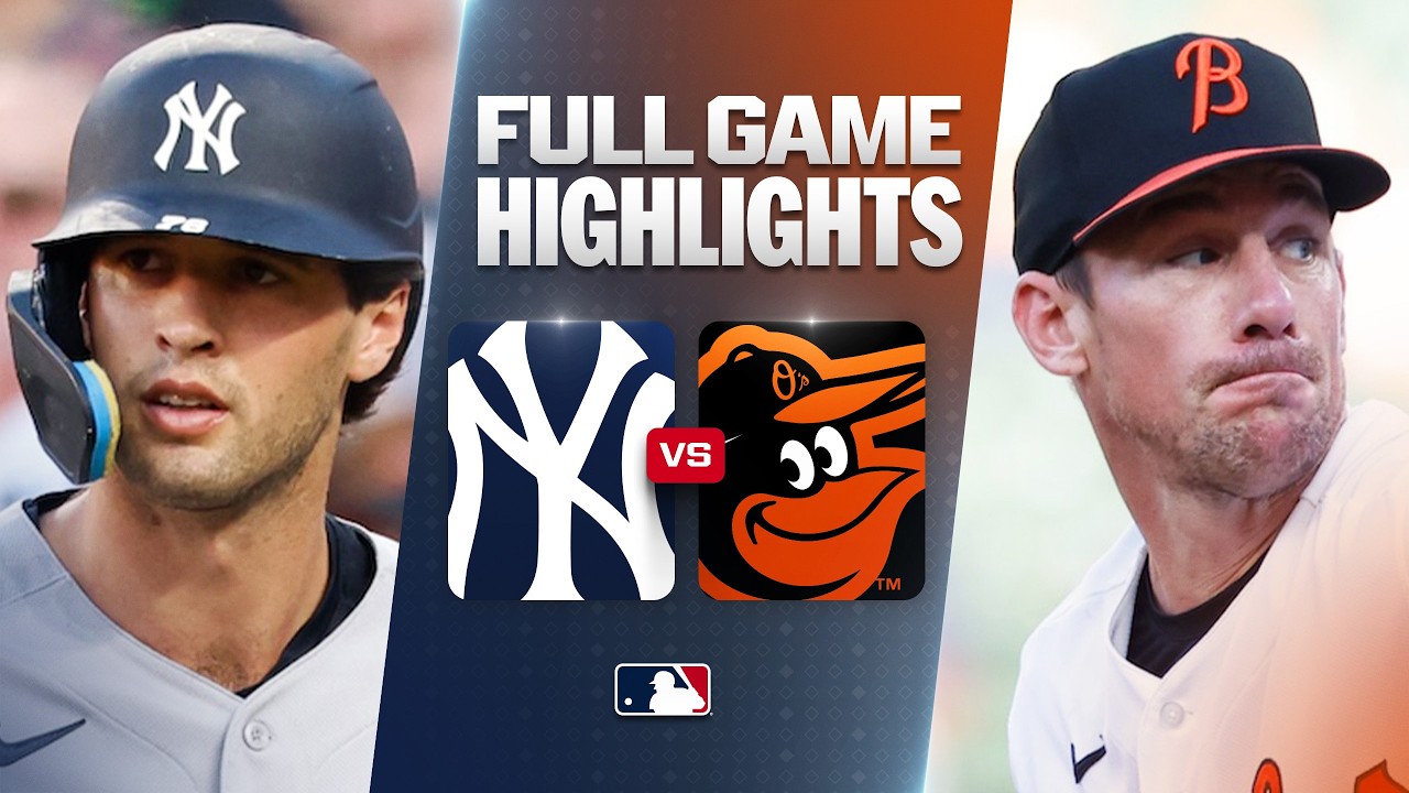 [MLB] 뉴욕 양키스 5 : 3 볼티모어 오리올스 경기 결과·하이라이트