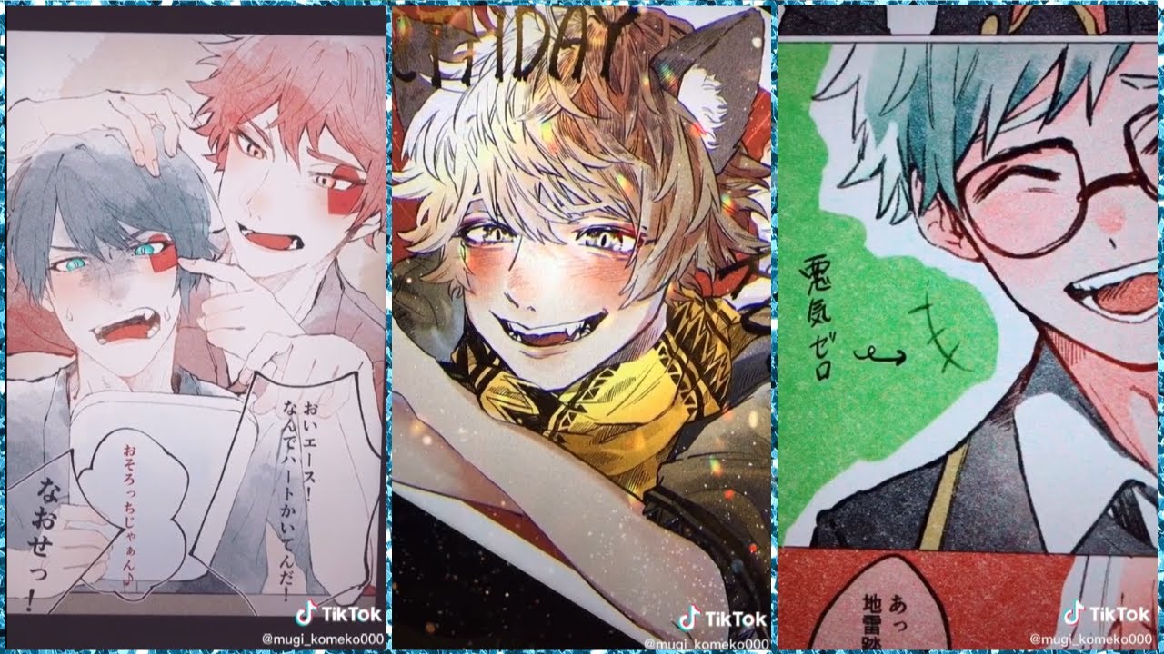 ツイステ ティックトック イラスト紹介麦ひばちさん Youtube