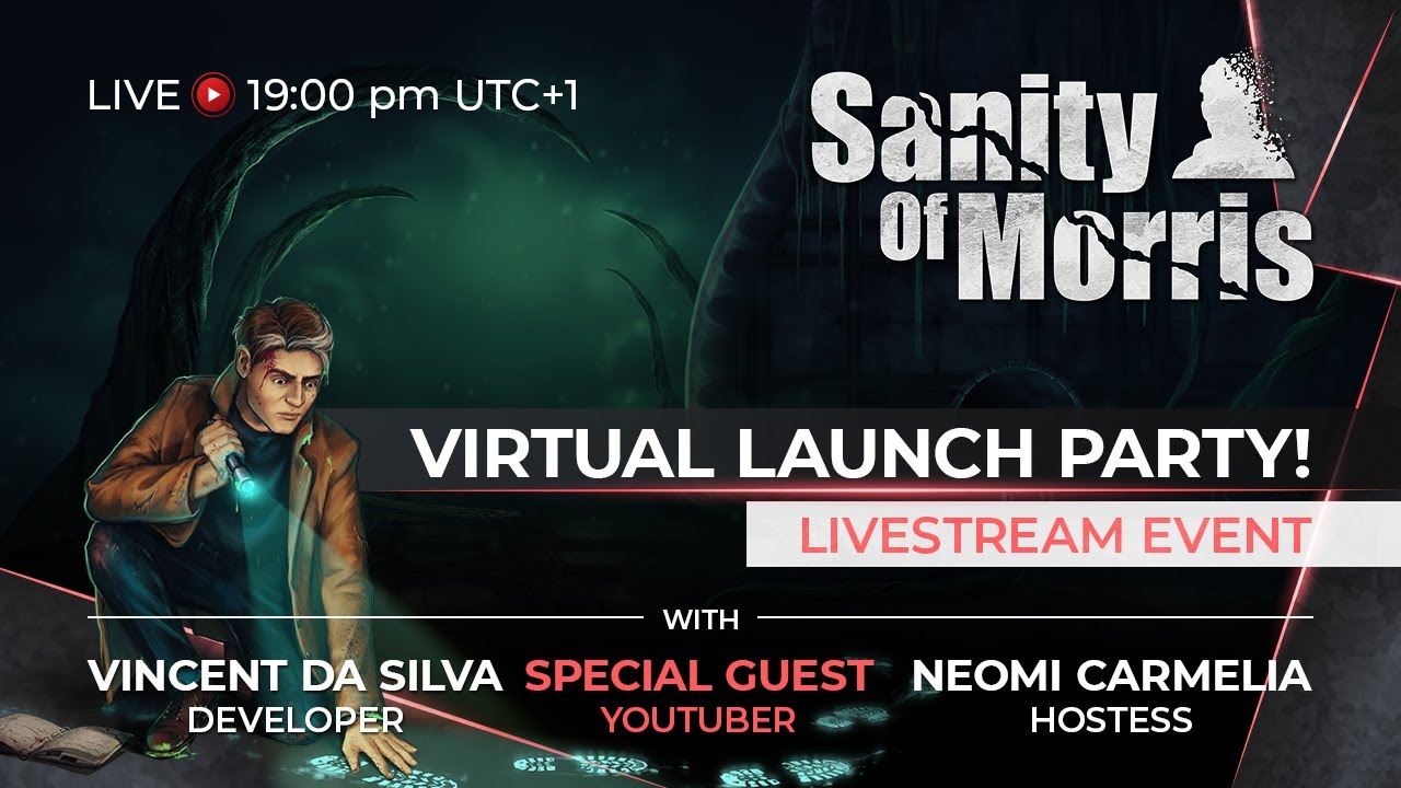 Virtual Launch Party | Sanity of Morris