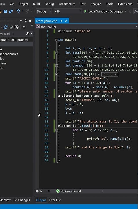 SIMPLE C PROGRAM GAME | C PROGRAMMING | 2-DIMENSIONAL ARRAY EXAMPLE ...