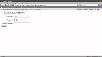 PHP Tutorial: Register and Login (User Account System) [part 00]