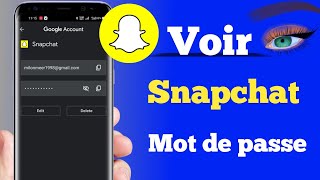 Comment voir le mot de passe Snapchat | comment retrouver son mot de passe snapchat screenshot 3