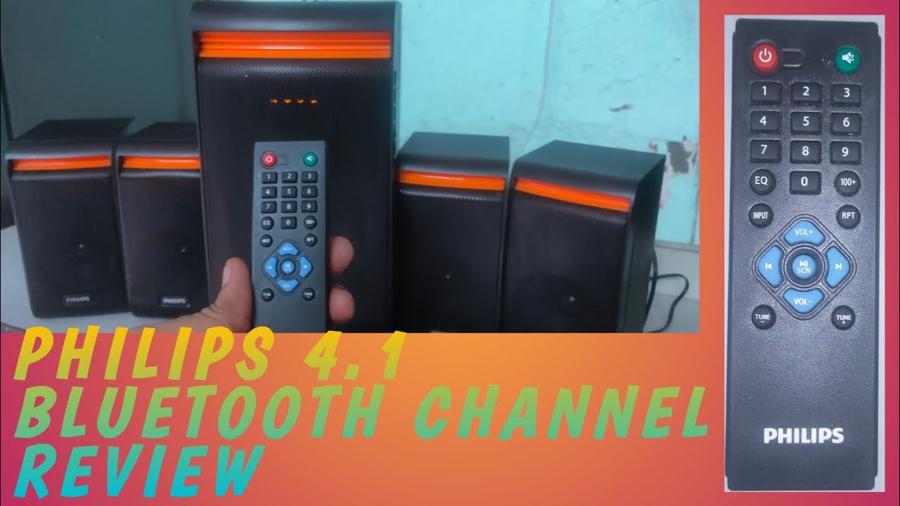 philips 4.1 bluetooth speakers