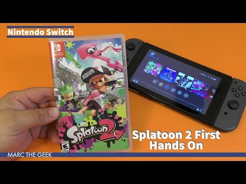 Nintendo Switch: Splatoon 2 First Hands On