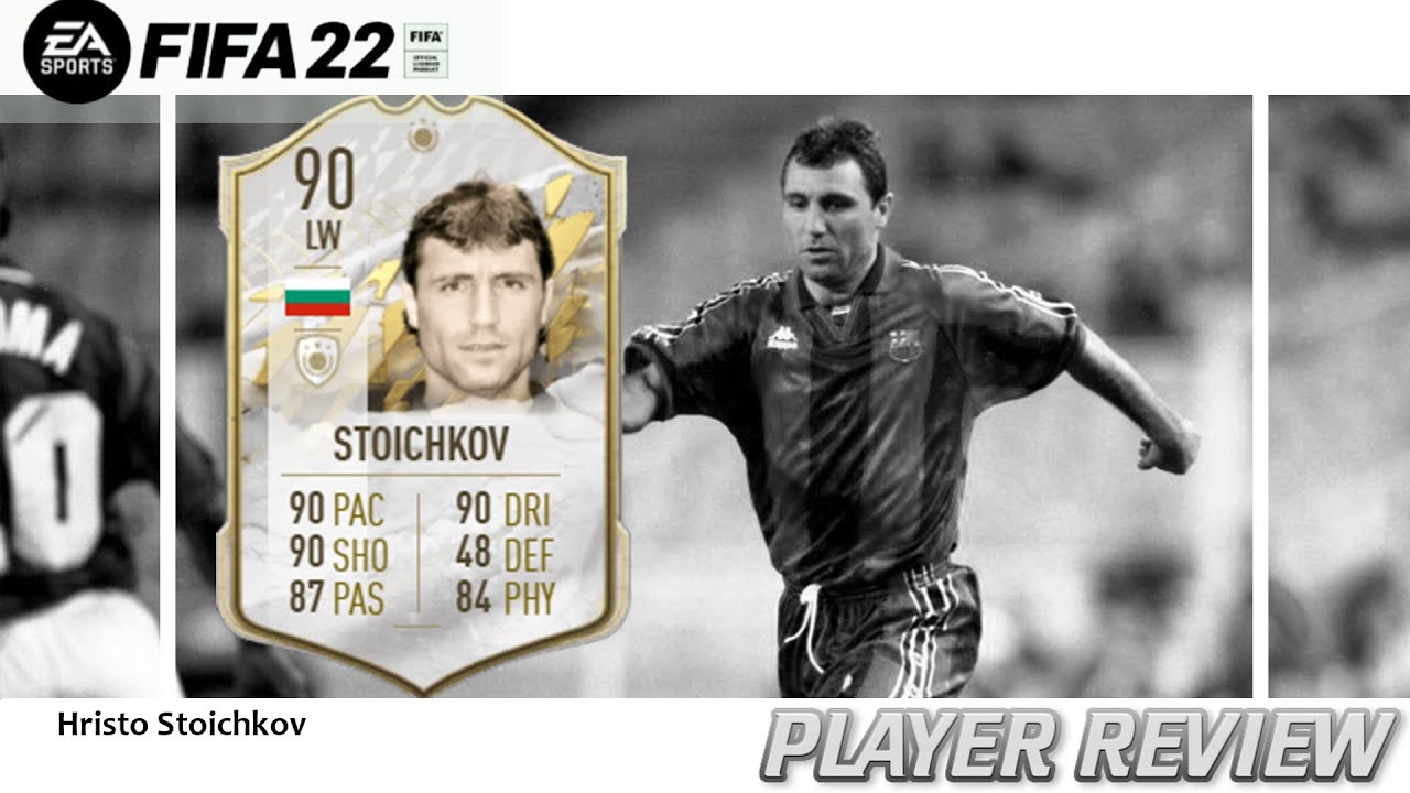 FIFA 23 HRISTO STOICHKOV 90 PLAYER REVIEW 