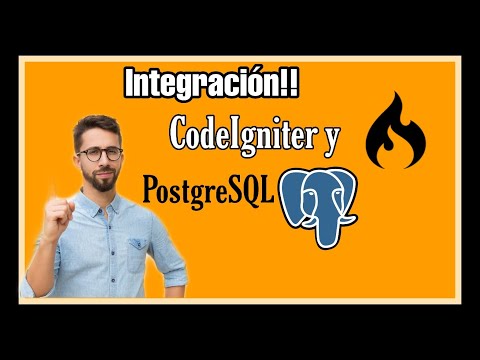 Proyecto CodeIgniter con Base de Datos PostgreSql