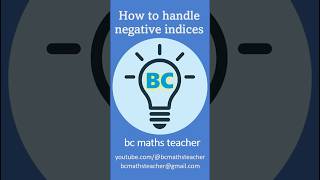 How to handle negative indices
