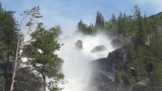 Водопад Учар в большую воду  Июнь 2016г