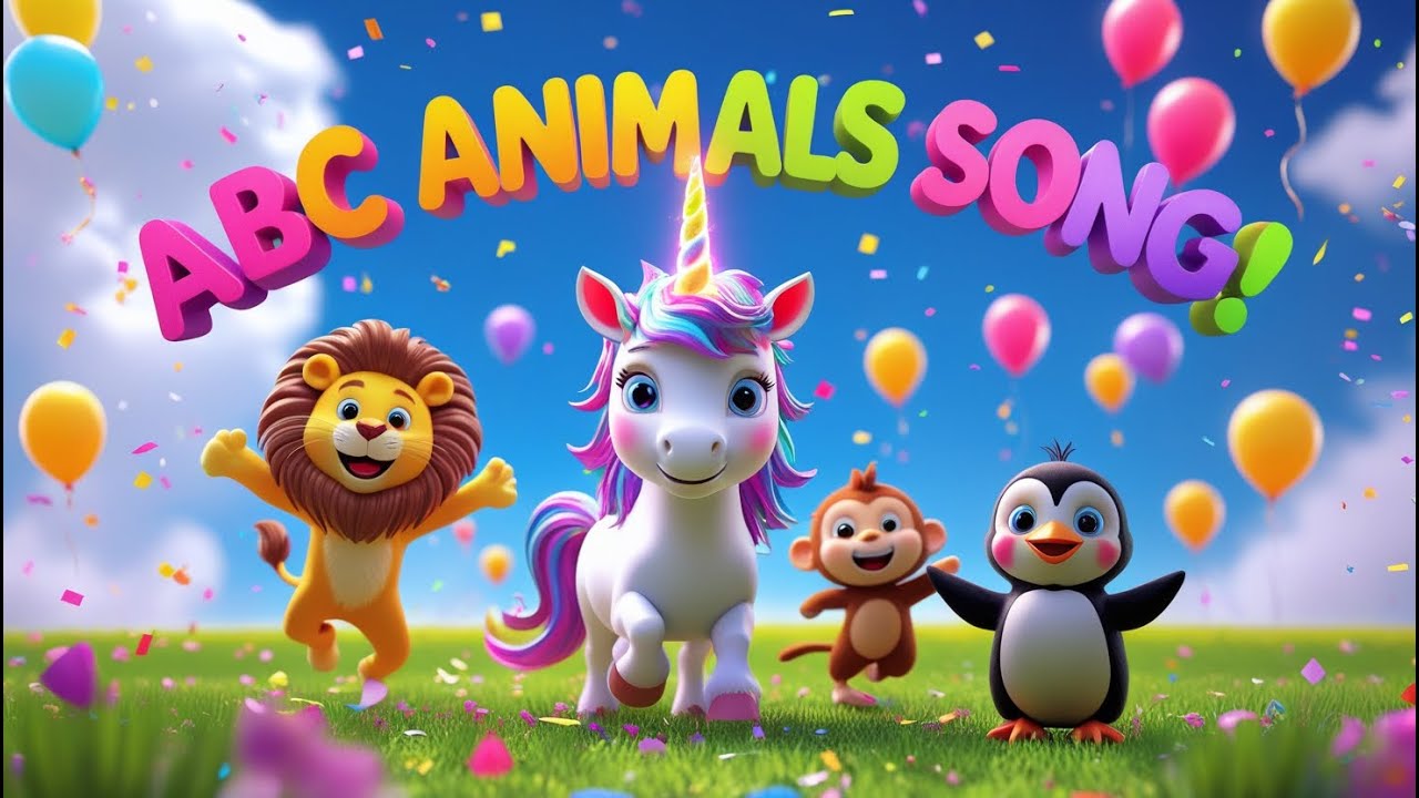 ABC Animals Song for Kids | Fun & Educational A to Z Animal Adventure ...