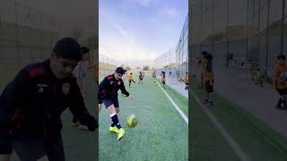 امتصاص الكرة بالفخذ 🦵⚽️ - #كرة_القدم #bahrain #football #sports