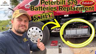 2015-2027 Peterbilt 579 and Kenworth Batteries Replacement (Just in 15 min) DIY