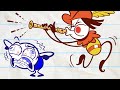 Off The Recorder | Pencilmation Cartoons!